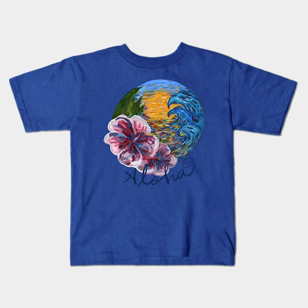 Aloha Kids T-Shirt by bubbsnugg